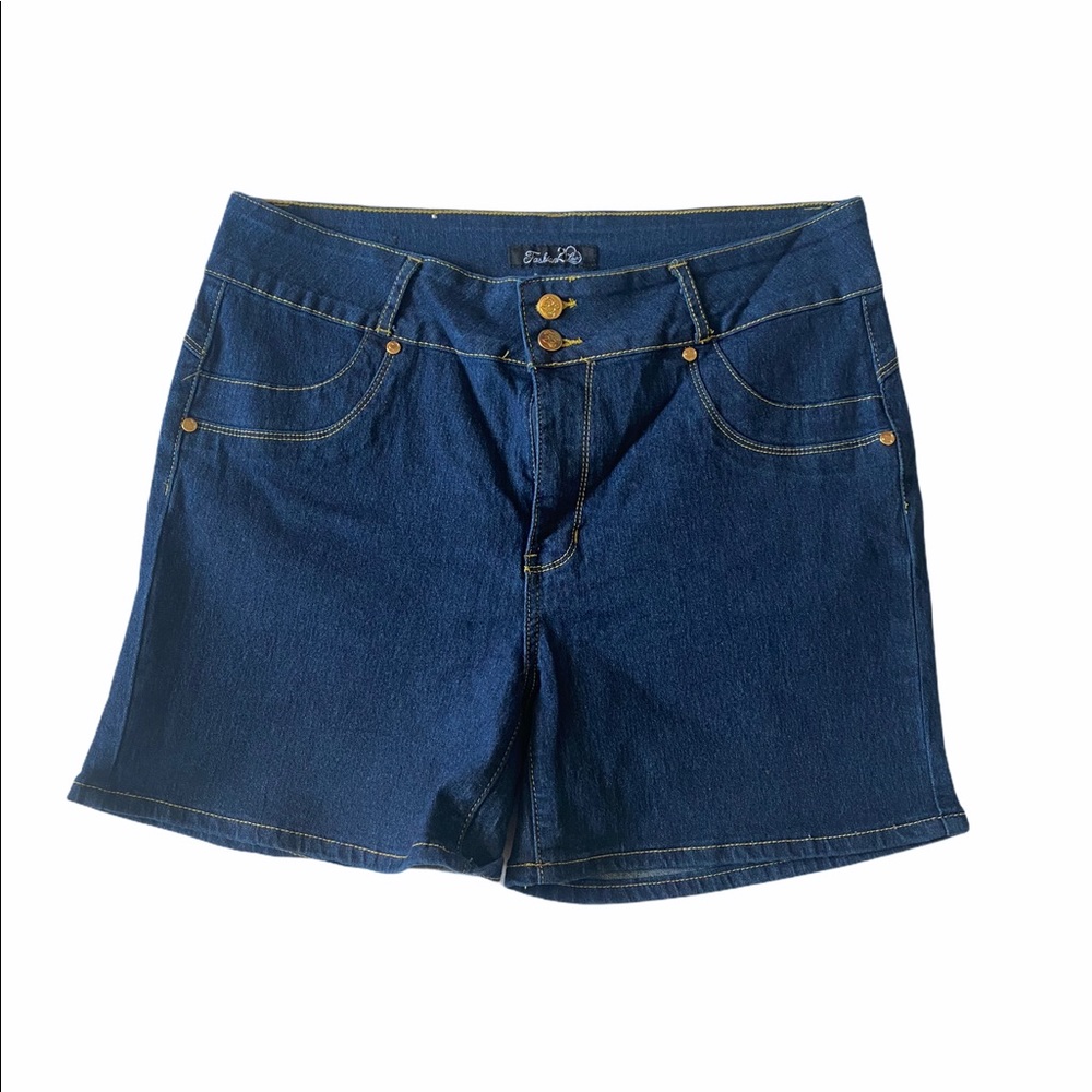 Fashion2Love Jean Denim Shorts